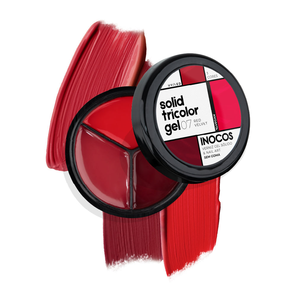 Solid Tricolor Gel INOCOS