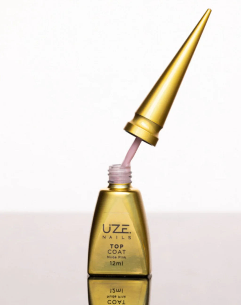 Top Coat Nude Pink 12ml Uze Nails