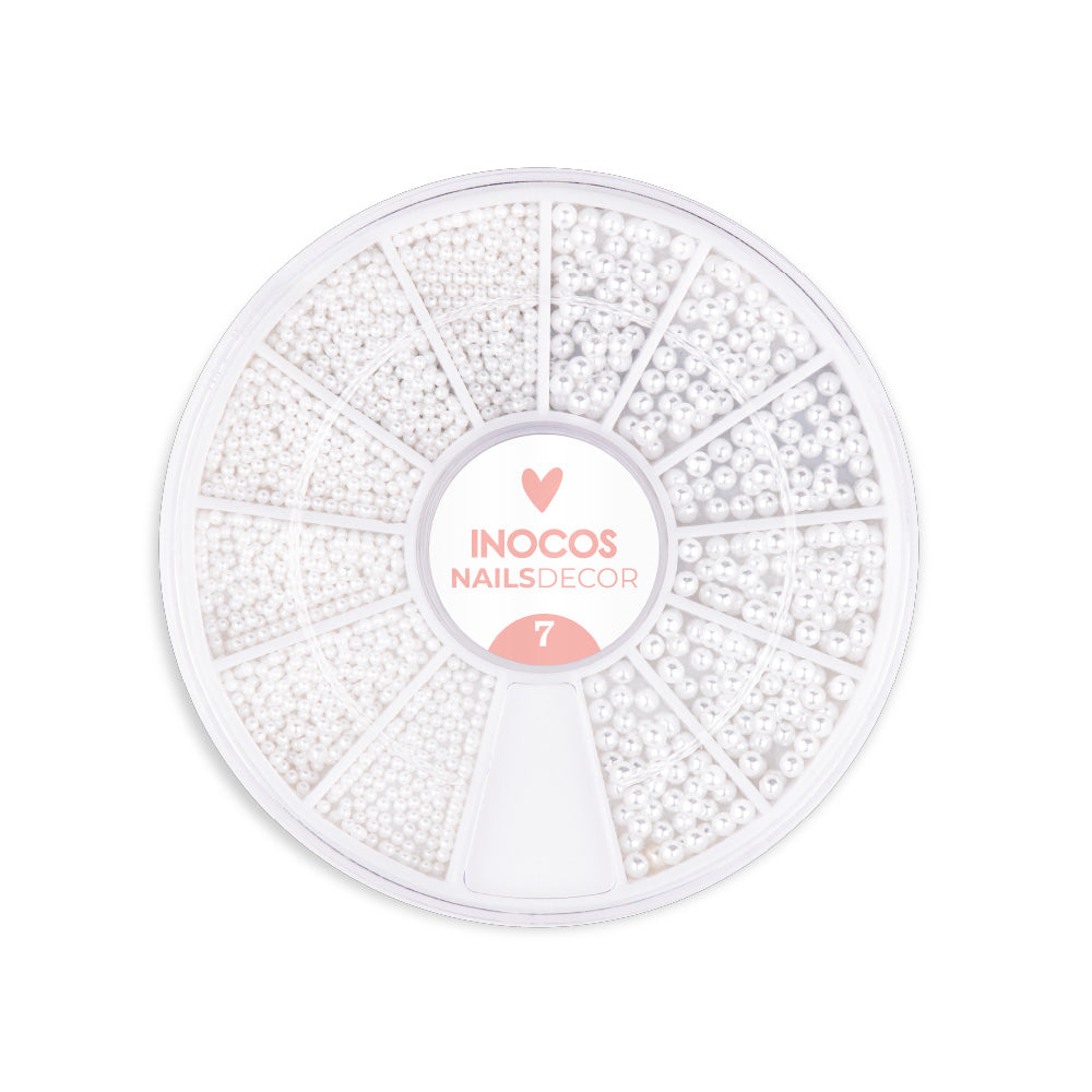 Nails Decor INOCOS Nº7 Pearls