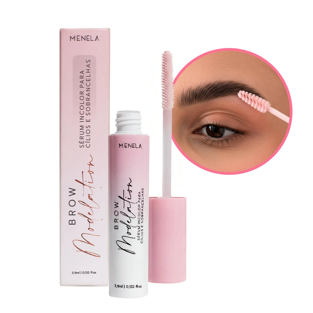 Sérum Fortalecedor para Sobrancelhas e Cílios - Brow Modelation Incolor Menela